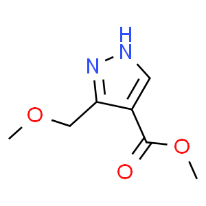3 Methoxymethyl 1H Pyrazole 4 Carboxylic Acid Methyl Ester CAS 318496