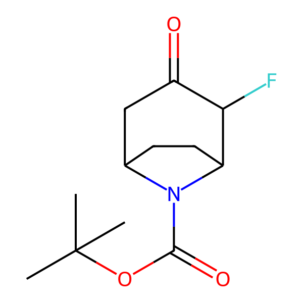 2 Fluoro 3 Oxo 8 Aza Bicyclo 3 2 1 Octane 8 Carboxylic Acid Tert Butyl