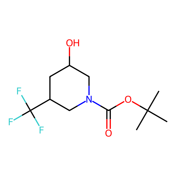 Hydroxy Trifluoromethyl Piperidine Carboxylic Acid Tert Butyl