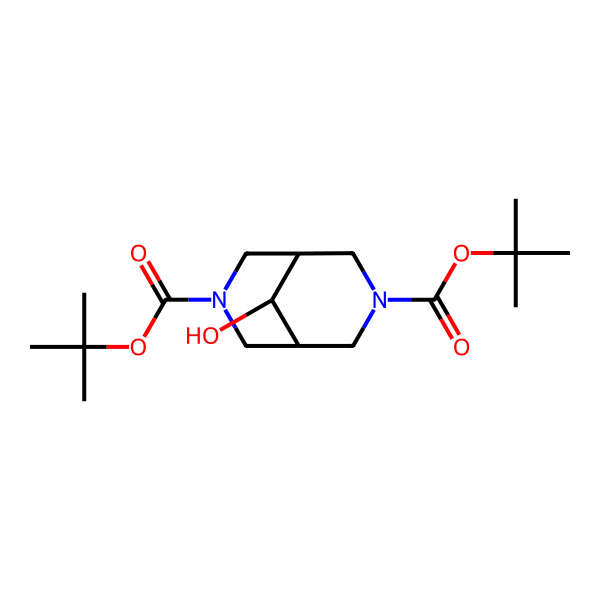 9 Hydroxy 3 7 Diaza Bicyclo 3 3 1 Nonane 3 7 Dicarboxylic Acid Di Tert