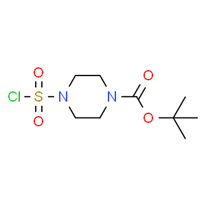 4 Chlorosulfonyl Piperazine 1 Carboxylic Acid Tert Butyl Ester CAS