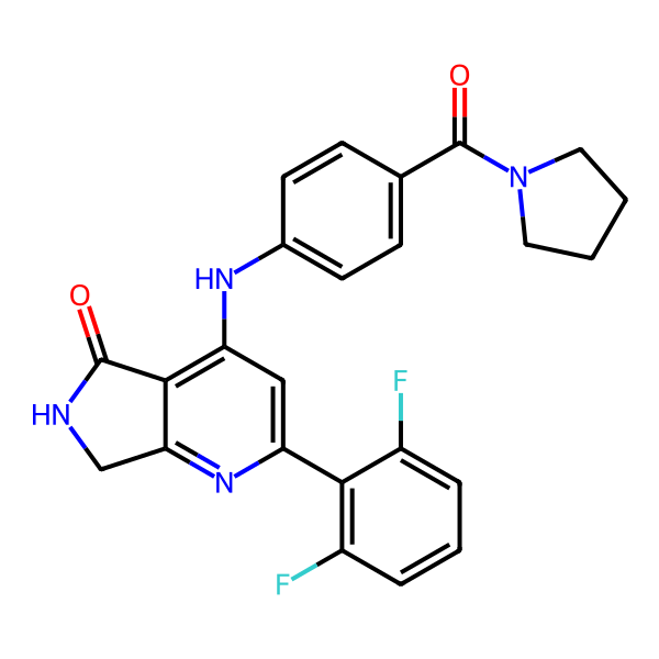 2 2 6 Difluoro Phenyl 4 4 Pyrrolidine 1 Carbonyl Phenylamino 6 7