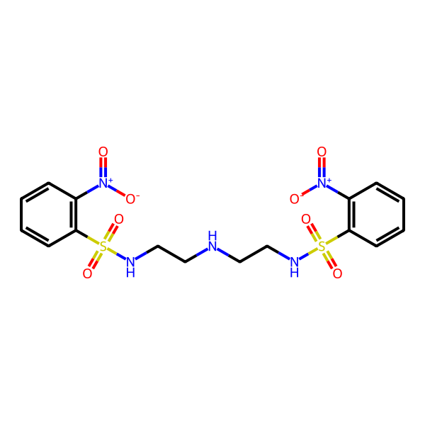 N N Iminodi Ethanediyl Bis Nitro Benzenesulfonamide Cas