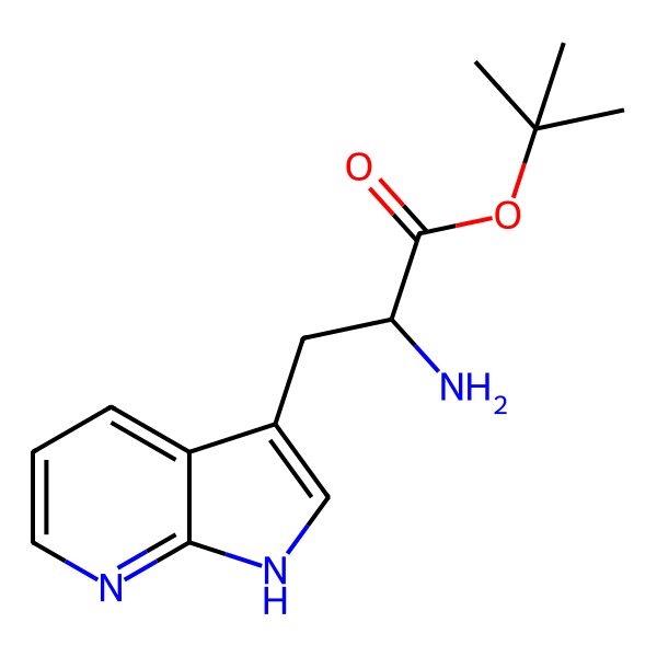 2 Amino 3 1H Pyrrolo 2 3 B Pyridin 3 Yl Propionic Acid Tert Butyl