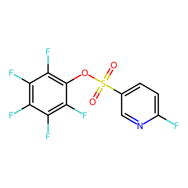 6 Fluoro Pyridine 3 Sulfonic Acid Pentafluorophenyl Ester CAS 2987082