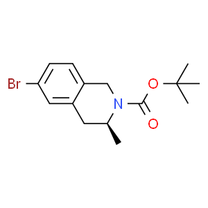 3S 6 Bromo 3 Methyl 3 4 Dihydro 1H Isoquinoline 2 Carboxylic Acid