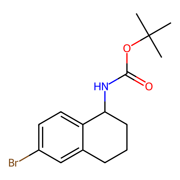 Bromo Tetrahydro Naphthalen Yl Carbamic Acid Tert Butyl