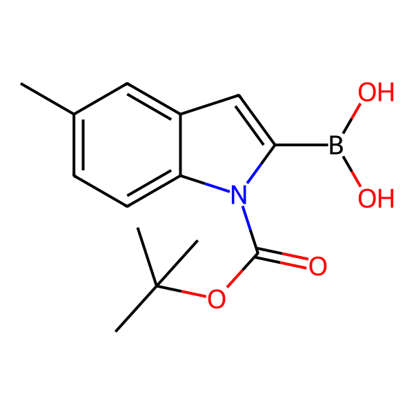 1-Boc-5-methyl-1H-indole-2-boronic acid - CAS:475102-14-8 - J&W Pharmlab