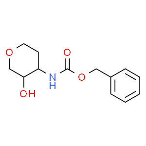 (3-Hydroxy-tetrahydro-pyran-4-yl)-carbamic acid benzyl ester - CAS ...