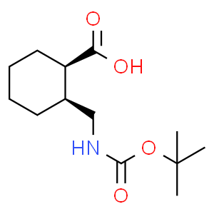 Cis Boc Aminomethyl Cyclohexanecarboxylic Acid CAS J W Pharmlab