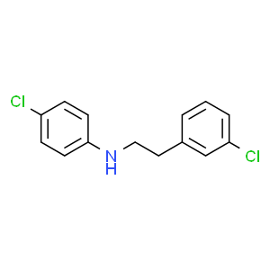 (4-Chloro-phenyl)-[2-(3-chloro-phenyl)-ethyl]-amine - CAS:885270-35-9 ...